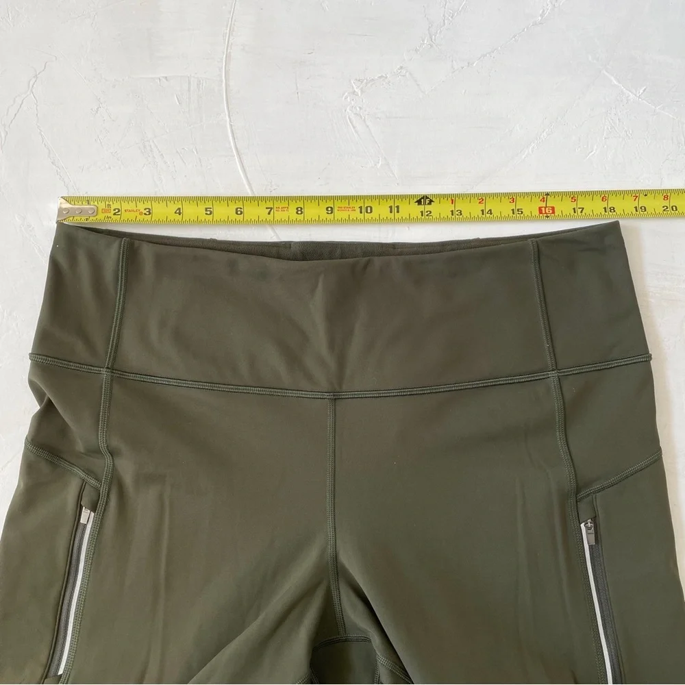 Athleta Rainier Tight Olive Green Size 2X - Picture 8 of 10